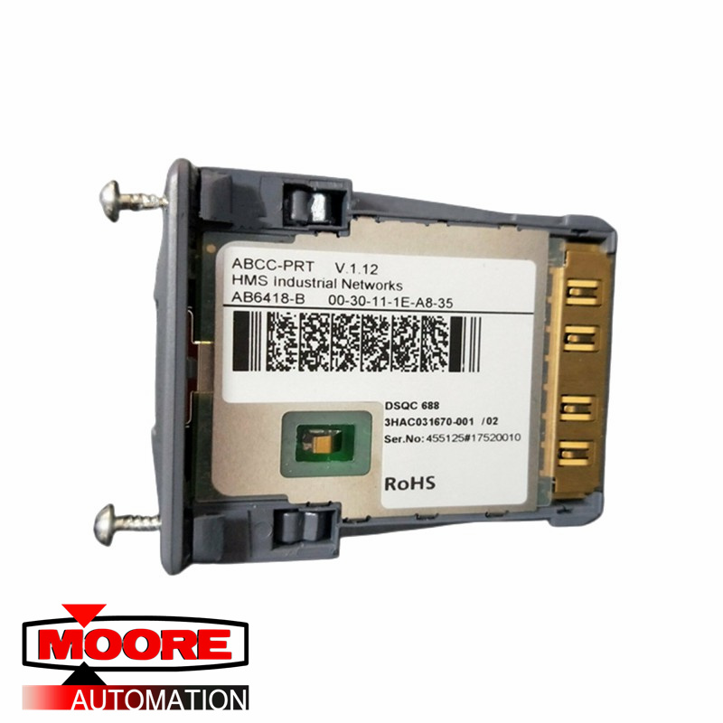 ABB DSQC688 3HAC031670-001 Плата Profibus