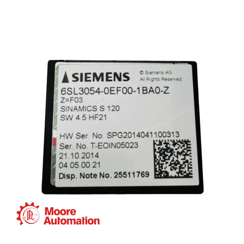 Контроллер привода SIEMENS 6SL3054-0EF00-1BA0-Z