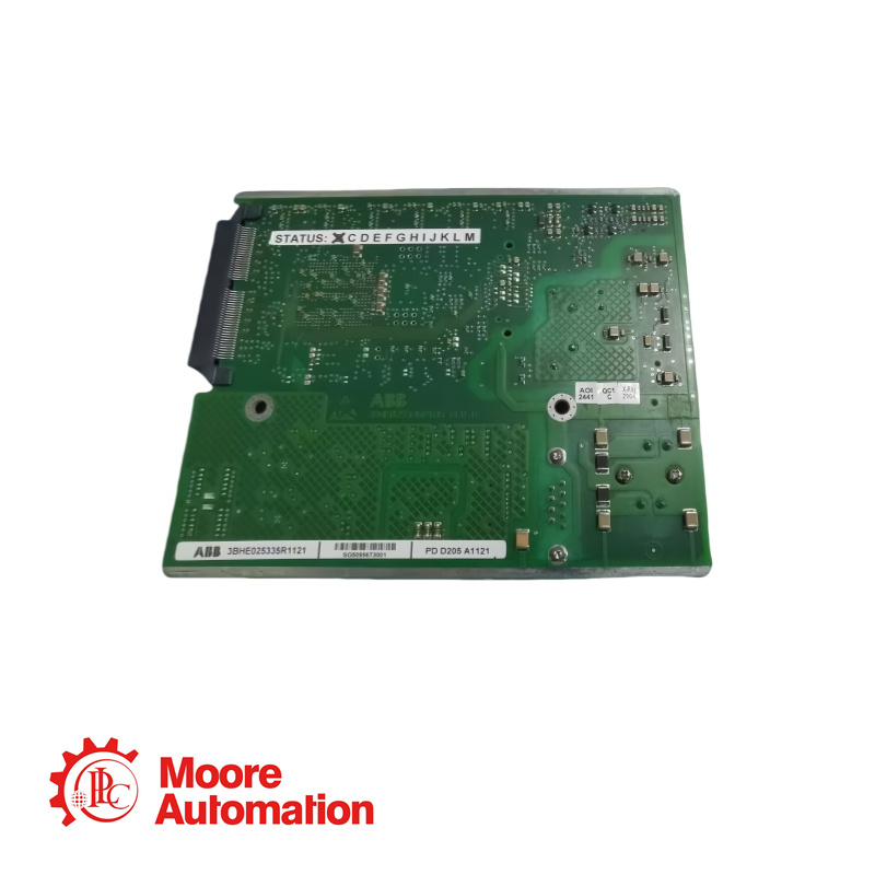 ABB 3BHE025335R1121 PDD205 A1121 плата управления