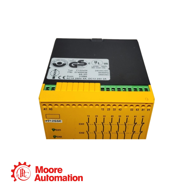 TESCH F123×04 Реле безопасности