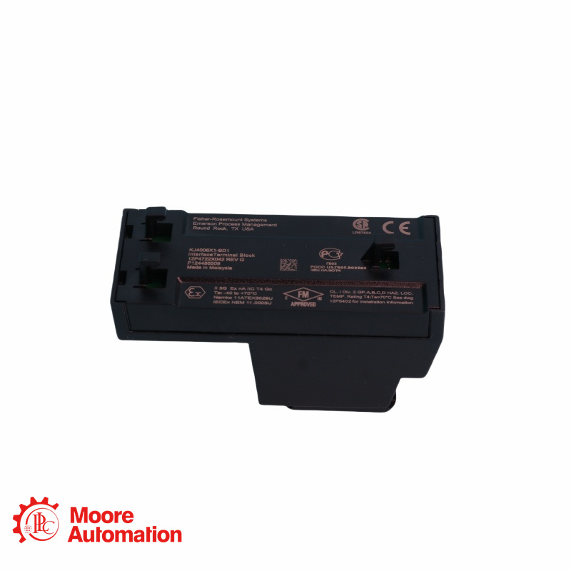 Emerson KJ4006X1-BF1 12P4728X052 Резервный клеммный блок AI на 8 каналов