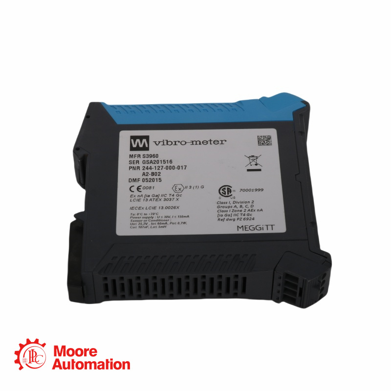 ВИБРОМЕТР MEGGITT GSI 127 244-127-000-017 A2-B02 Блок гальванической развязки