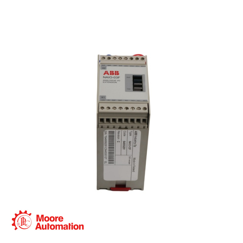 МОДУЛЬ РАСШИРЕНИЯ АНАЛОГОВОГО ВВОДА-ВЫВОДА ABB NAIO-03F
