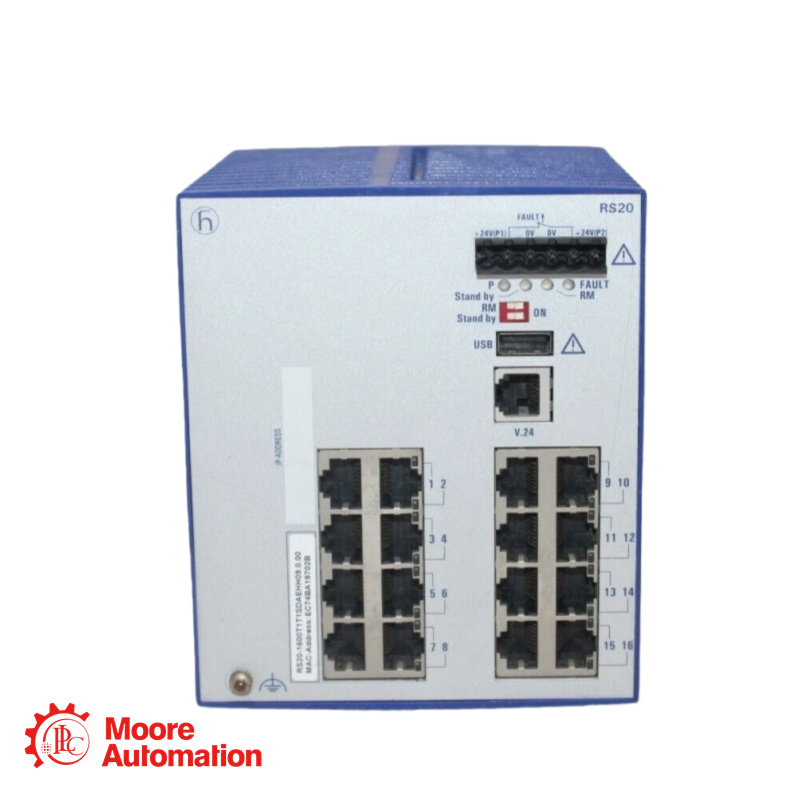 HIRSCHMANN RS20-1600T1T1SDAEHH09.0.00 Рельсовый переключатель