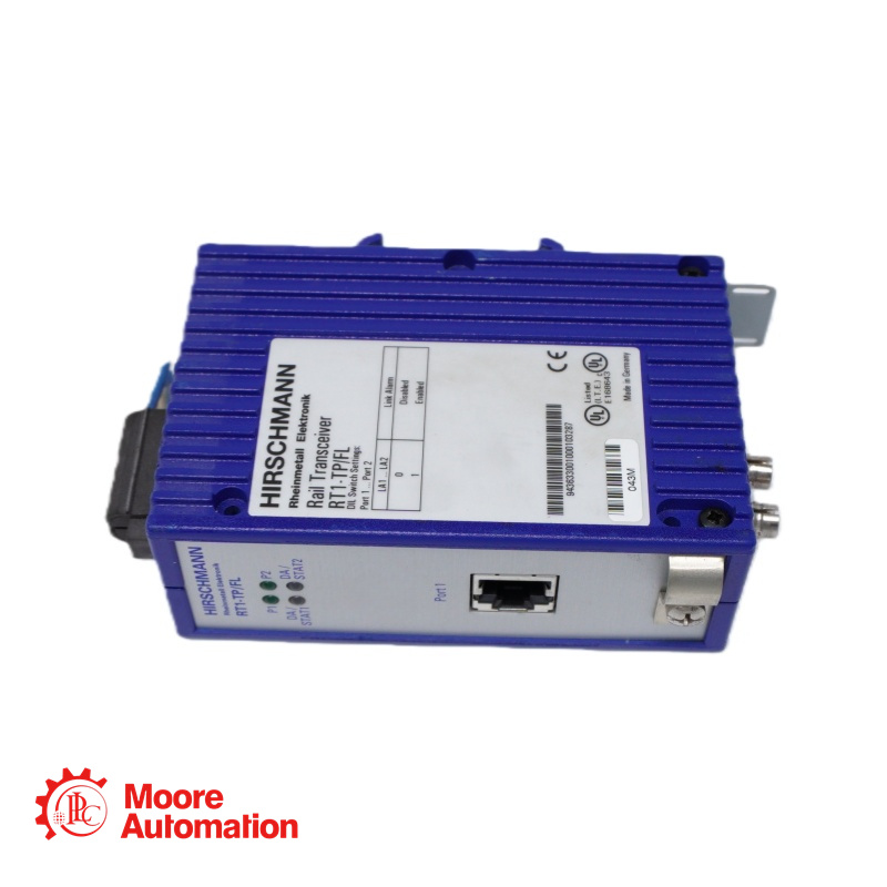 HIRSCHMANN RT1-TP/FL Ethernet Media Converter