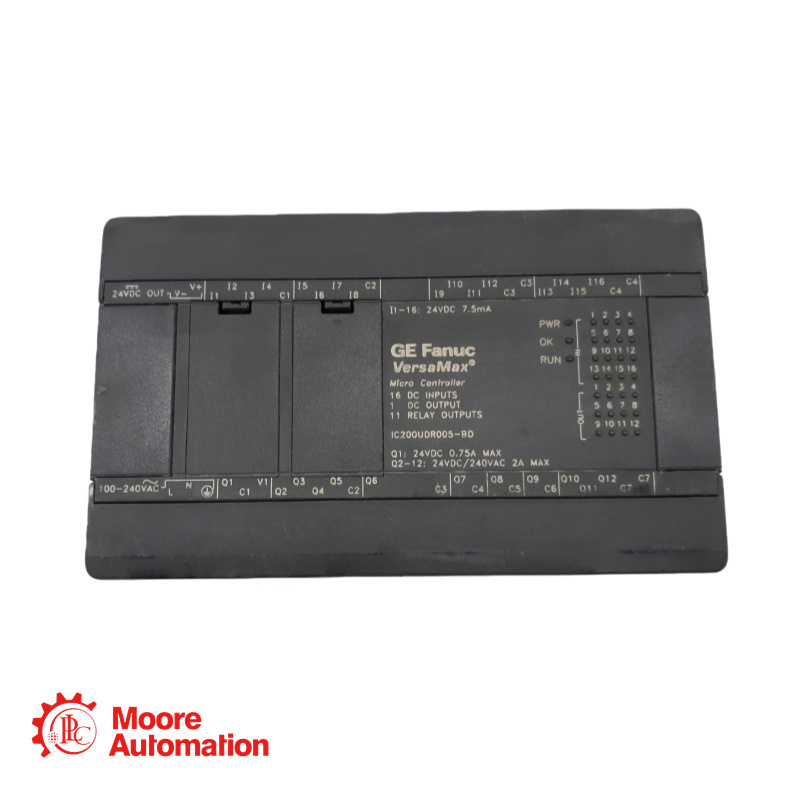 GE IC200UDR005-BD VersaMax Micro Controller