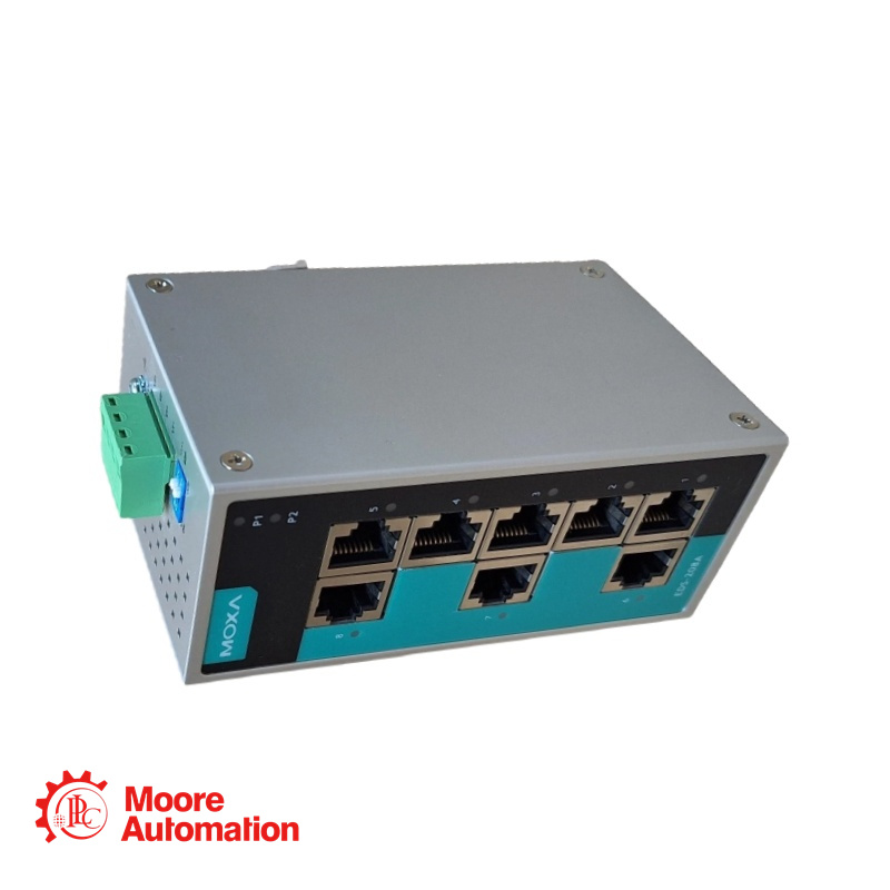 Moxa EDS-208A Compact Unmanaged Ethernet Switch