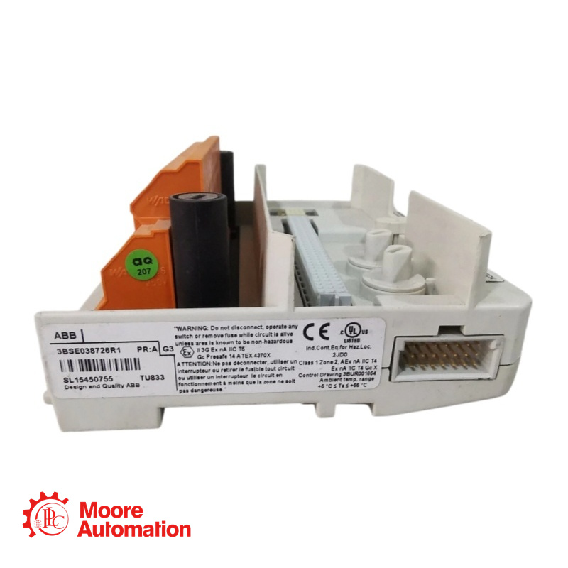 ABB TU833 3BSE038726R1 Termination Unit