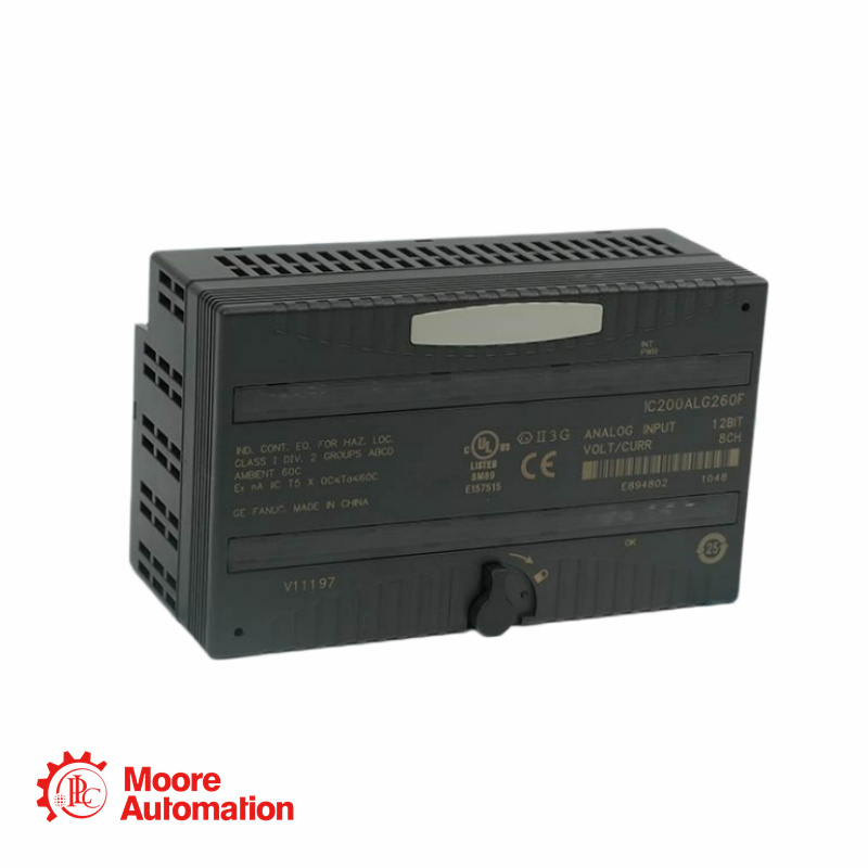 GE Fanuc VersaMax IC200ALG260H 8-Channel 12-Bit Analog Input Module
