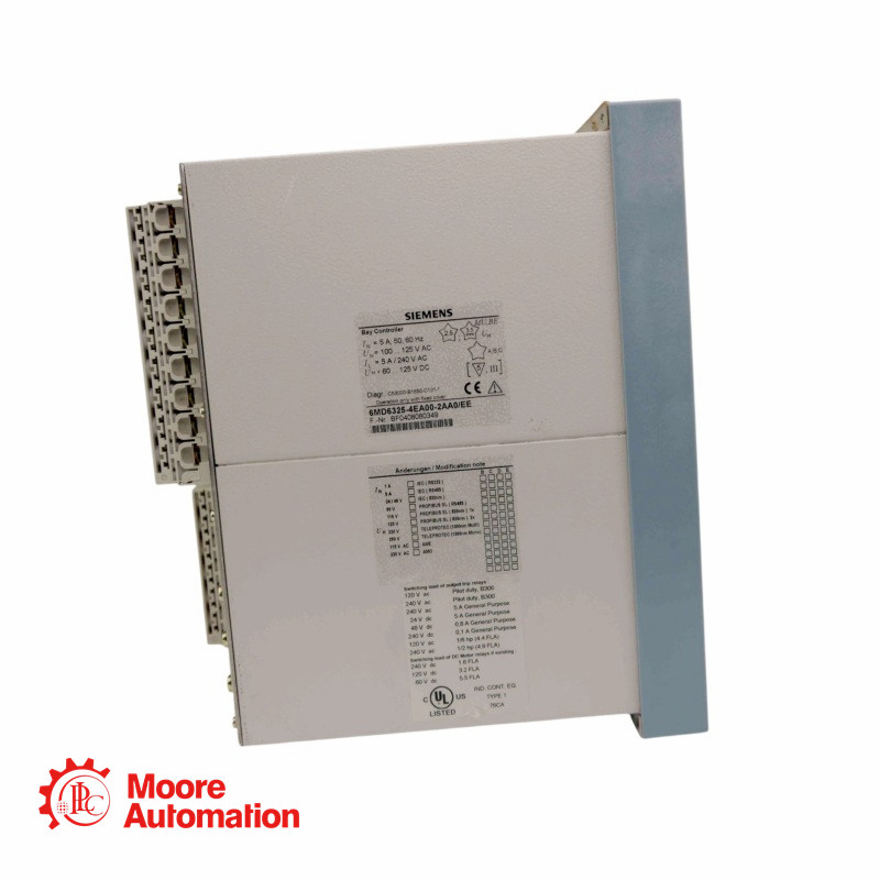 Siemens SIPROTEC 4 6MD6325-5EB00-0AA0/EE Input/Output Unit with Local Control