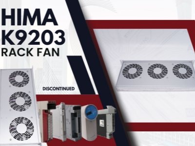 HIMA K9203 Rack Fan: The Ultimate Cooling Solution for Legacy Automation Systems