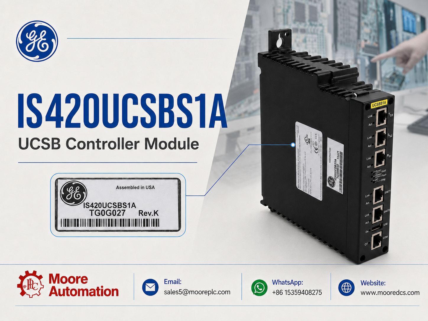 GE IS420UCSBS1A: A Practical Guide to This Mark VIeS Industrial Automation Component