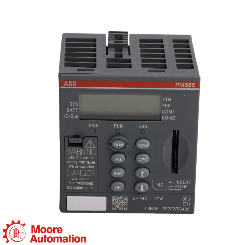 Процессор ПЛК ABB PM582-ETH AC500 с Ethernet