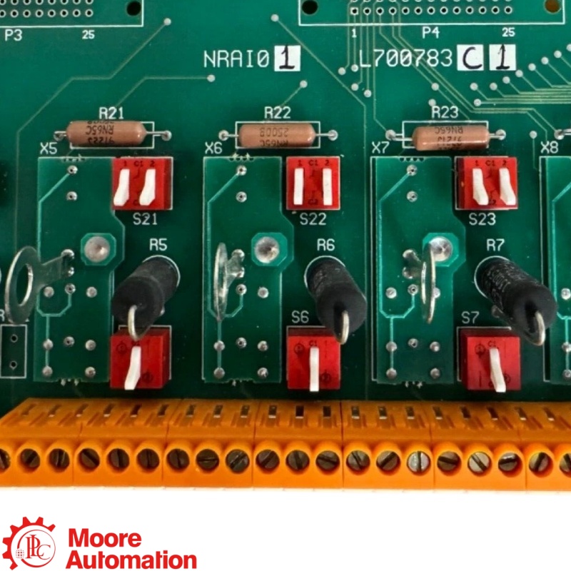 ABB NRAI01 Блок подключения входного сигнала на направляющей Bailey