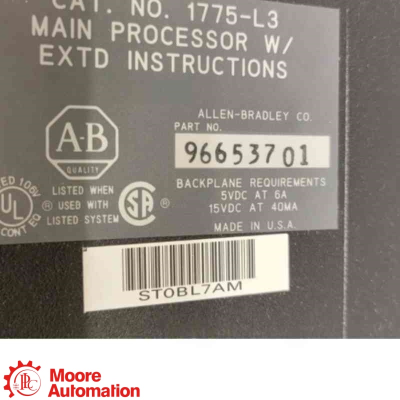 Модуль основного процессора ПЛК 1775-L3 PLC-3 уровня 3