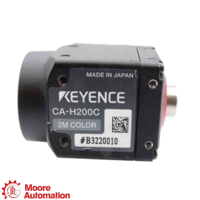 Цветная фотокамера KEYENCE CA-H200C с 16-кратным увеличением и разрешением 2 мегапикселя.