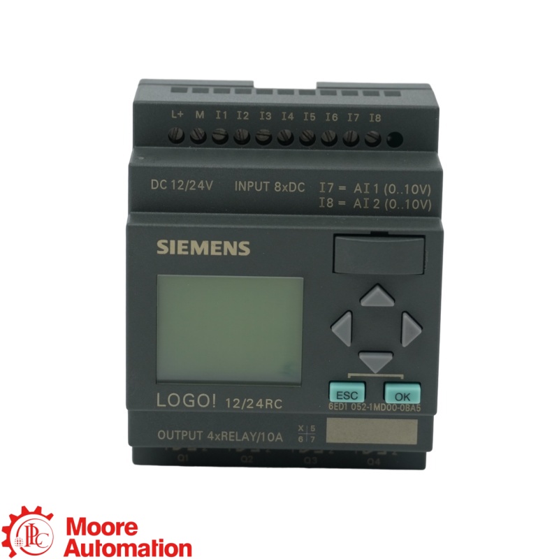 Siemens 6ED1052-1HB08-0BA1 LOGO! 24RCE Logic Module