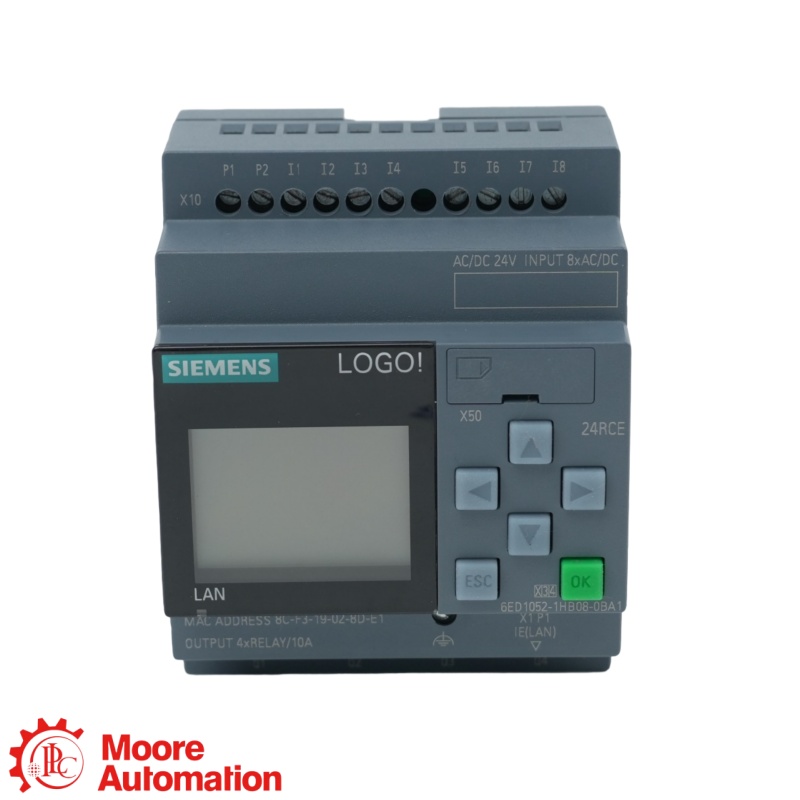 Siemens 6ED1052-1HB08-0BA1 LOGO! 24RCE Logic Module