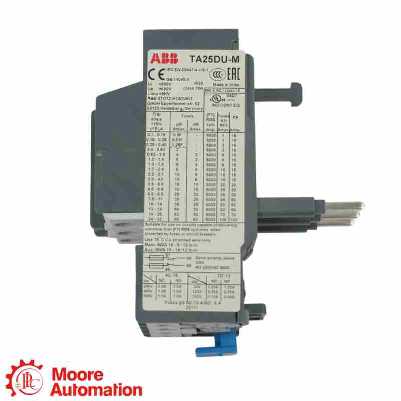Тепловое реле перегрузки ABB TA25DU-1.8M 1SAZ211201R2025