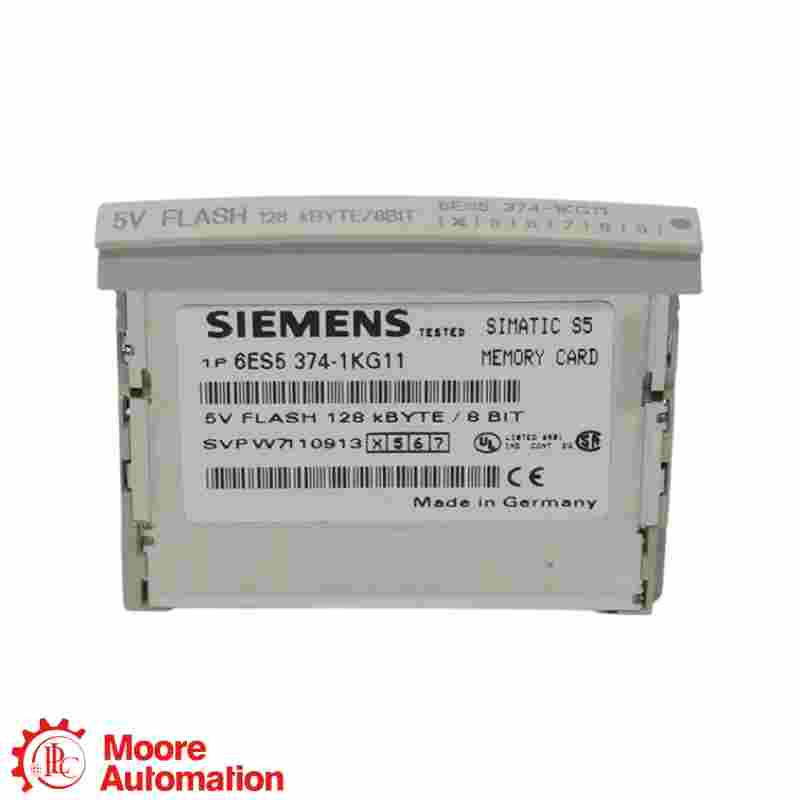 Siemens 6ES5 374-1KG11 SIMATIC S5 128 KB Flash EPROM Memory Card