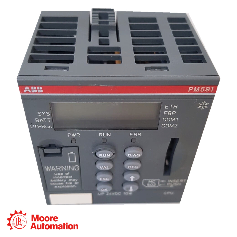 ABB PM591-ETH-XC 1SAP350100R0271 Processor module